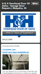 Mobile Screenshot of handhoverheaddoors.com